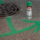 Krylon Mark-It 730408 Industrial SB APWA Green Inverted Marking Paint Image 2