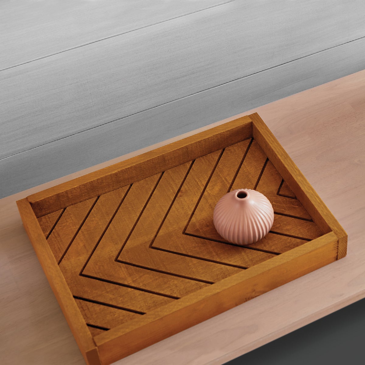 Minwax Polyshades 1/2 Pt. Satin Stain & Finish Polyurethane In 1-Step, Olde Maple Image 6