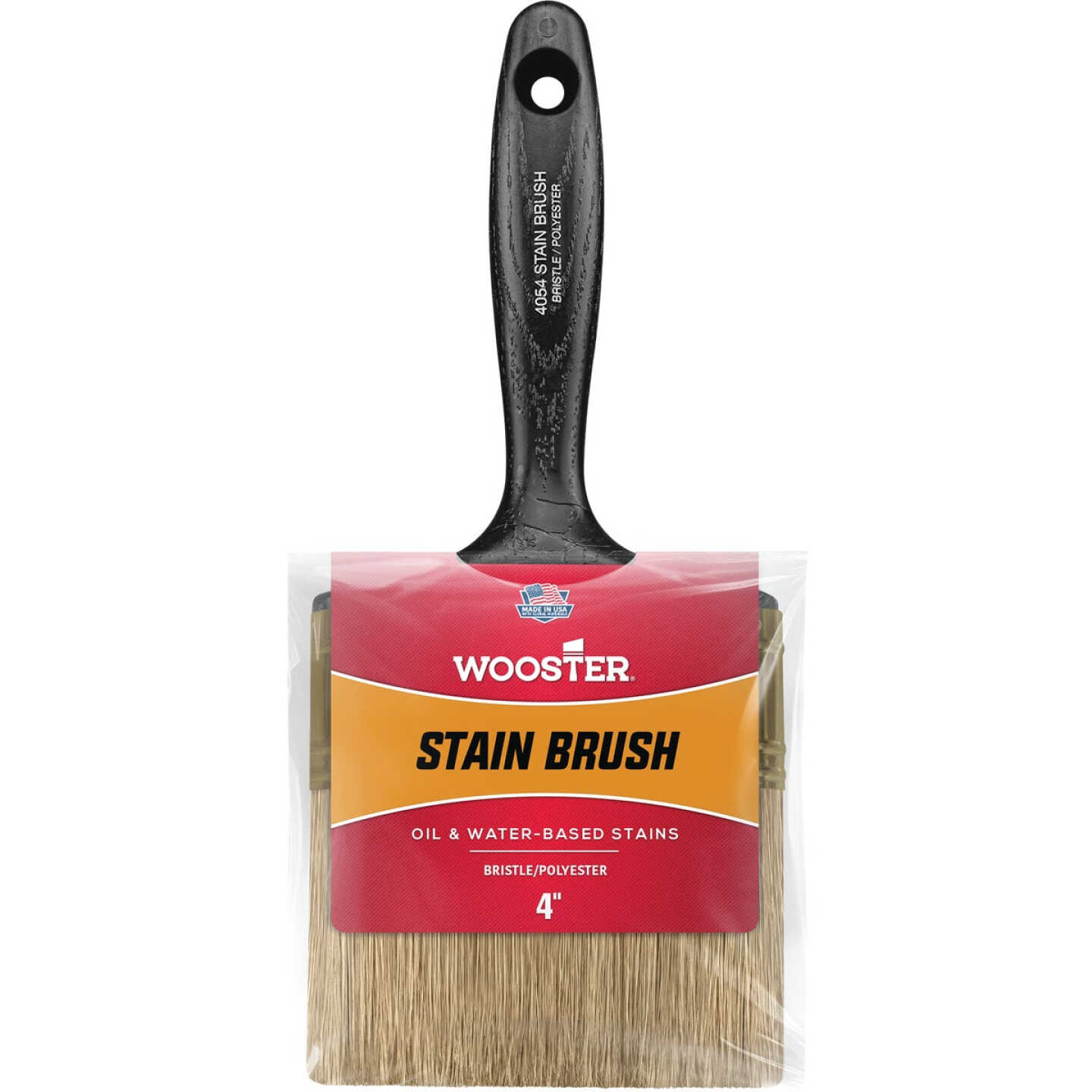Wooster 4 In. Oil & Latex Stain Brush Image 1
