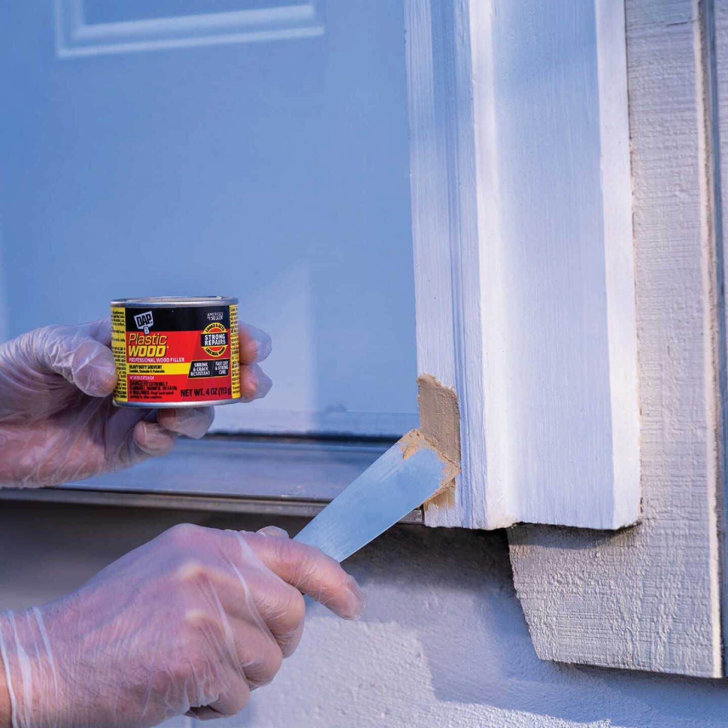 DAP Plastic Wood 4 Oz. Pine Solvent Professional Wood Filler Image 3