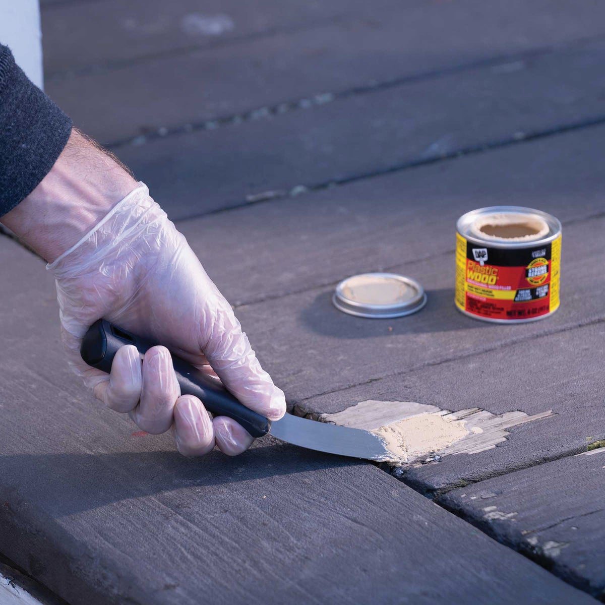 DAP Plastic Wood 4 Oz. Pine Solvent Professional Wood Filler Image 6