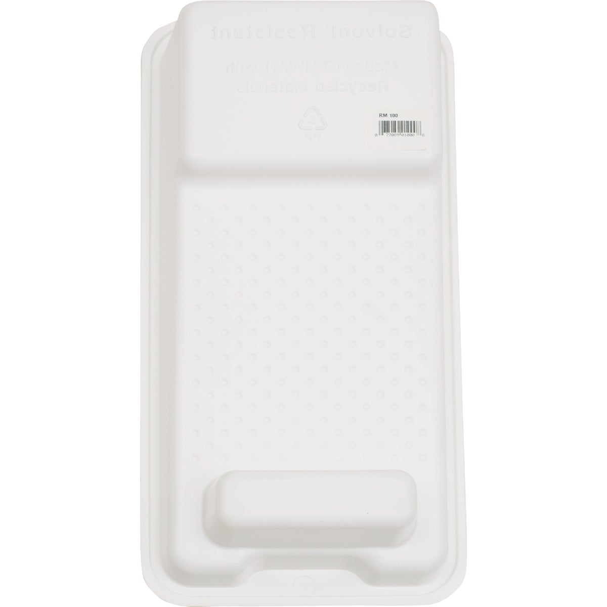 Linzer 4 In. White Plastic Mini Roller Paint Tray Image 3