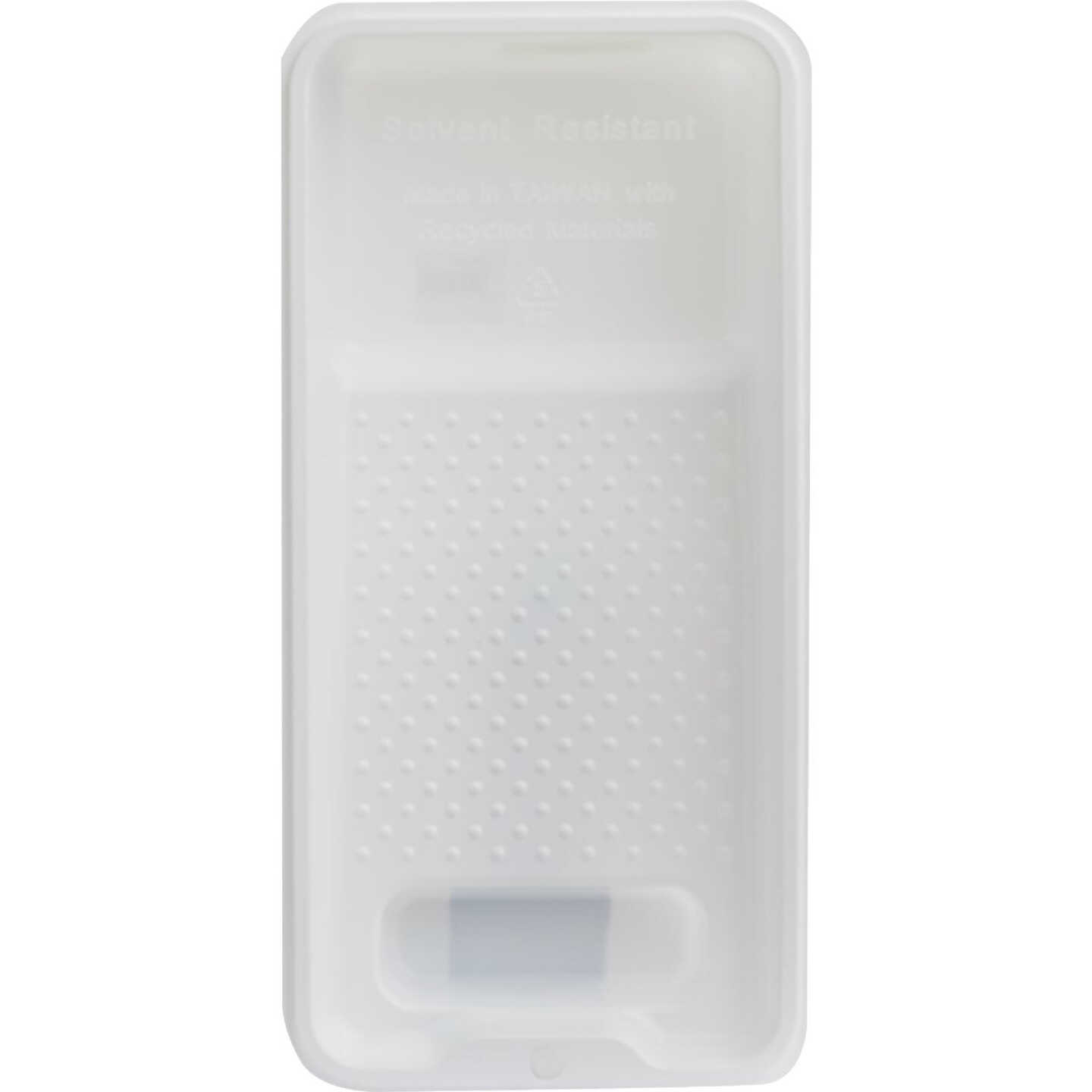 Linzer 4 In. White Plastic Mini Roller Paint Tray Image 2