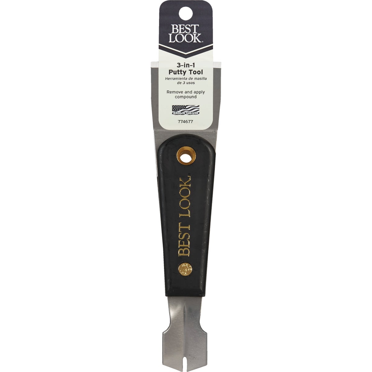 Best Look 3 In. 3-in-1 Putty Glazing Tool Image 2