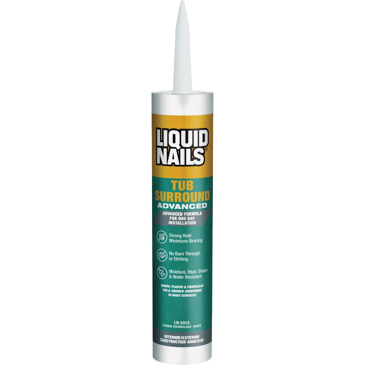 Liquid Nails Advanced 9 Oz. Tub Surround & Shower Wall Adhesive Image 1