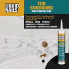 Liquid Nails Advanced 9 Oz. Tub Surround & Shower Wall Adhesive Image 2