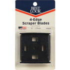 Best Look 2-1/2 In. 4-Edge Replacement Scraper Blade (2-Pack) Image 2