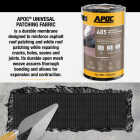 APOC 6 In. x 50 Ft. Black Universal Patching Fabric Image 6