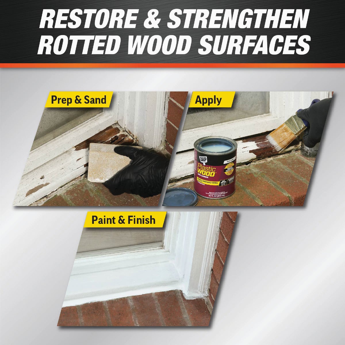 Dap Plastic Wood 16 Oz. Natural Hardener Image 3