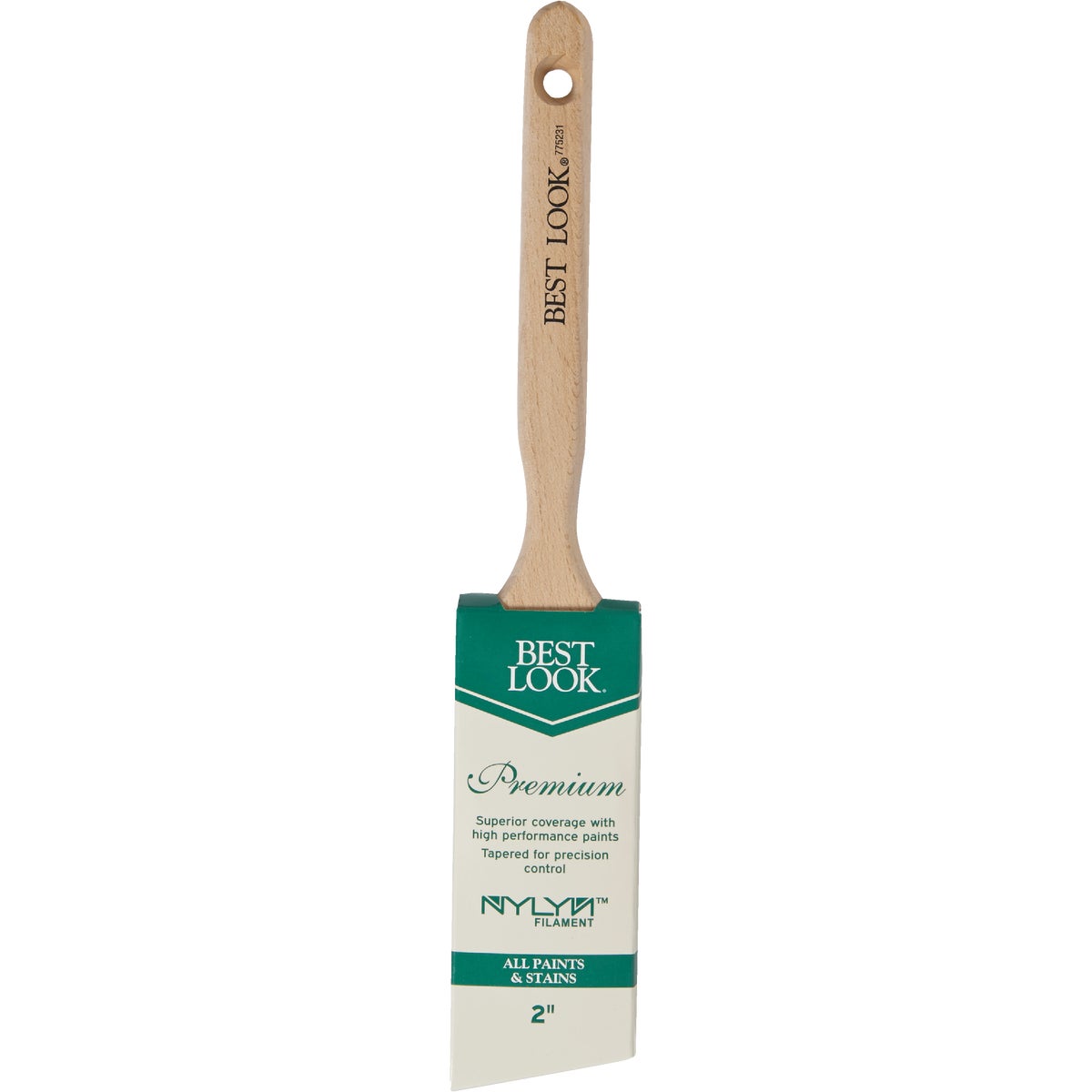 Best Look Premium 2 In. Angle Nylyn Paint Brush Image 2