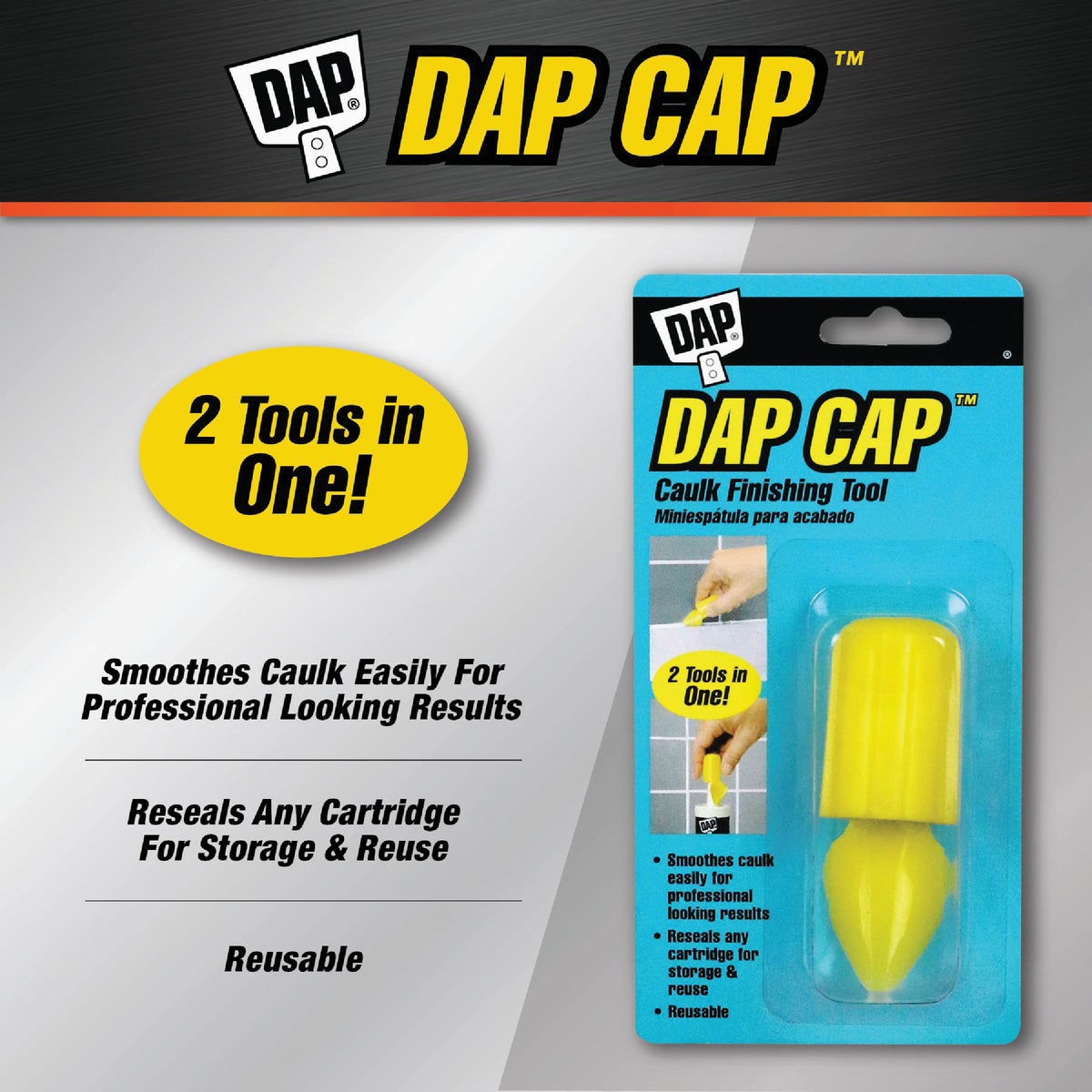 Dap Cap Caulk Finishing Tool Image 6