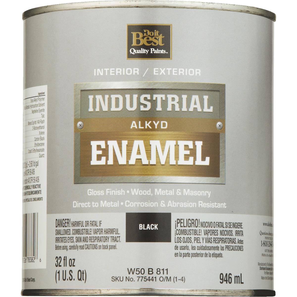 GLS BLACK ALKYD PAINT