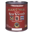 McCloskey Man O'War Satin Marine Interior & Exterior Varnish, Quart Image 1