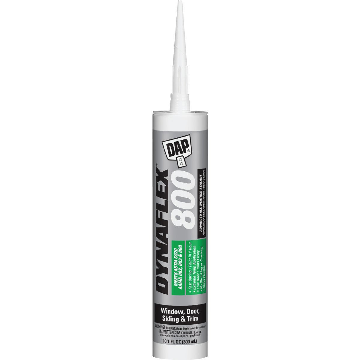 DAP Dynaflex 800 10.1 Oz. Advanced Window, Door, Siding, & Trim Polymer Sealant - Black BK009