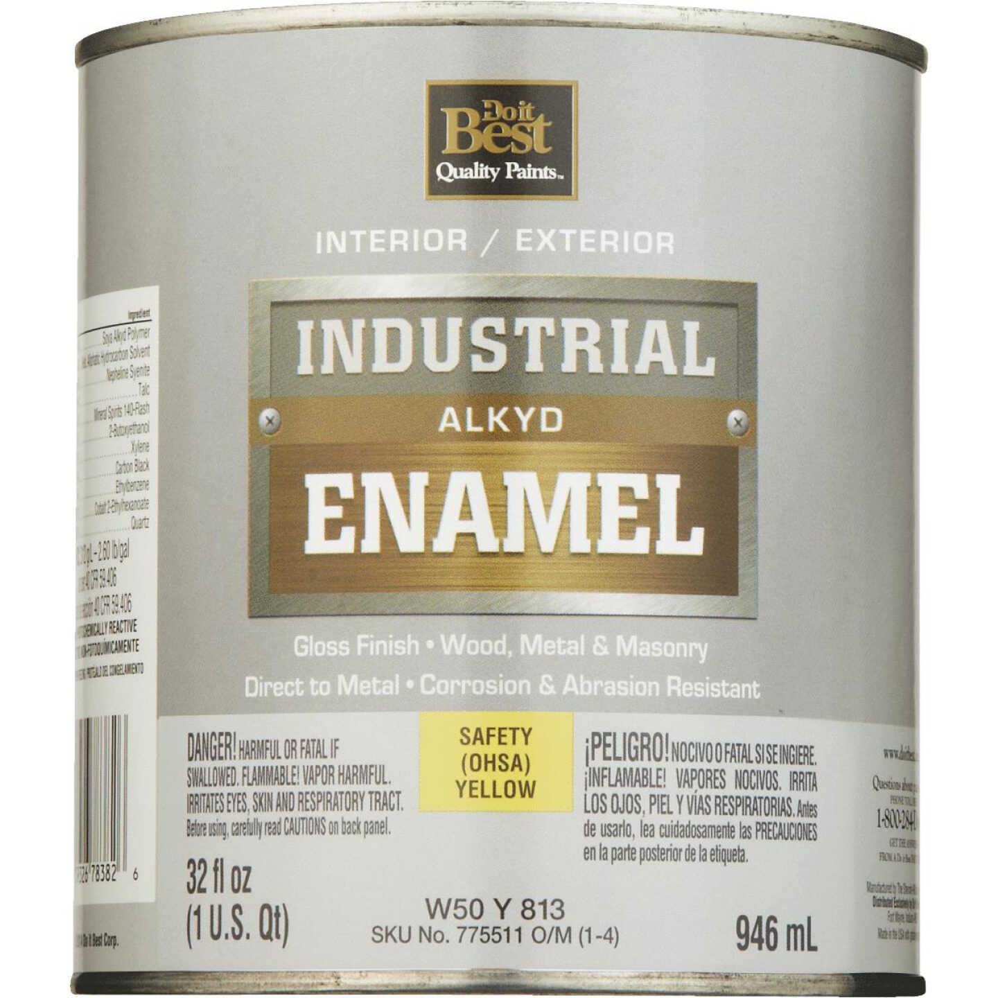 GLS OSHA YEL ALKYD PAINT Image 2