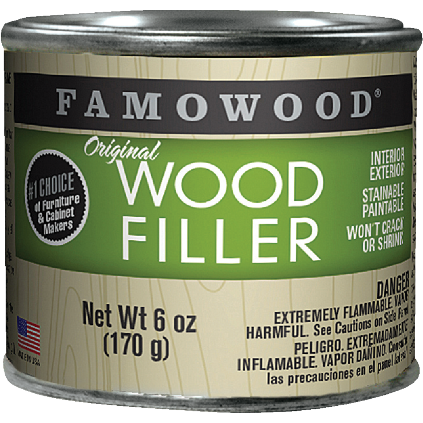 FAMOWOOD Oak 6 Oz. Wood Filler Image 1