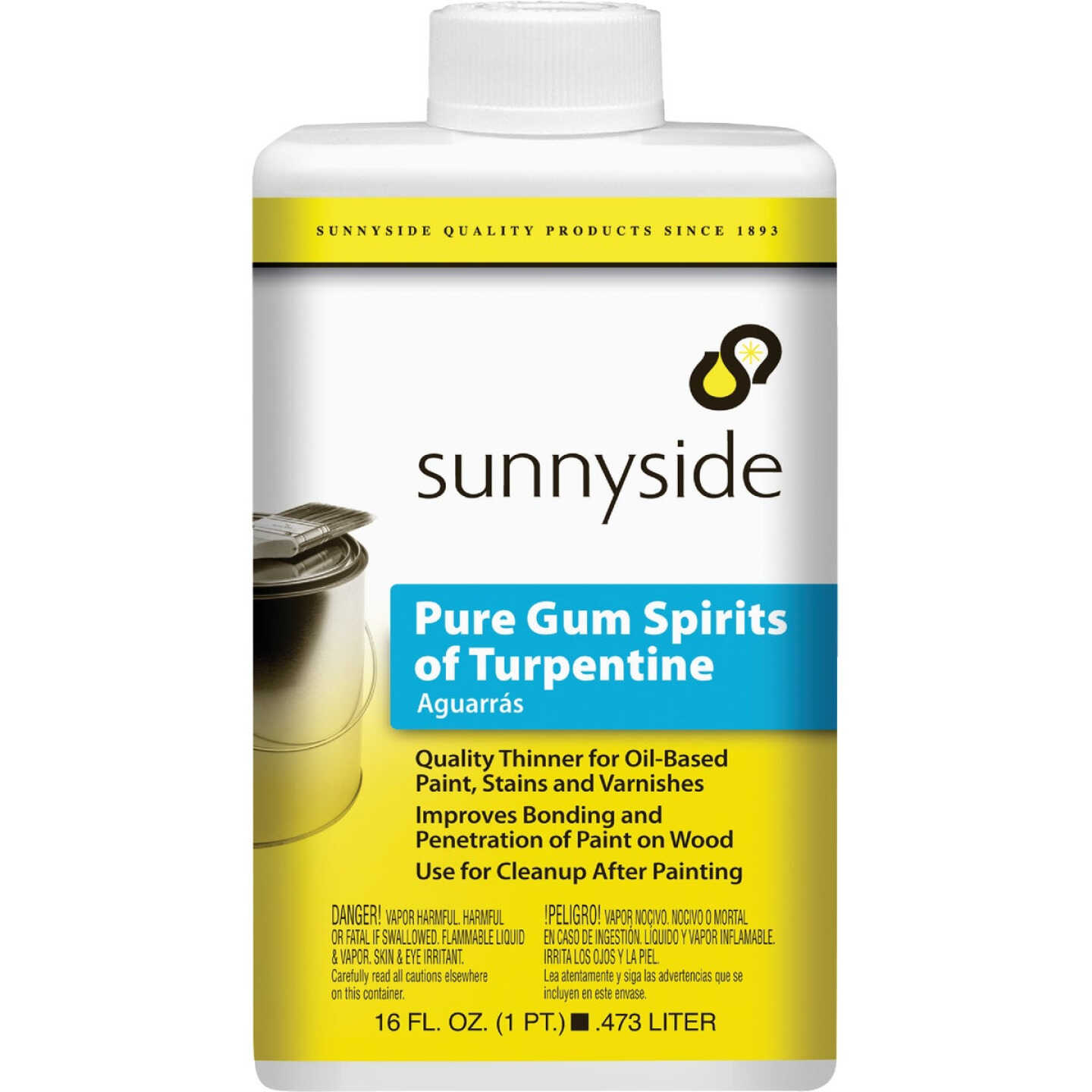 Sunnyside 1 Pint Pure Gum Spirits Turpentine Image 1