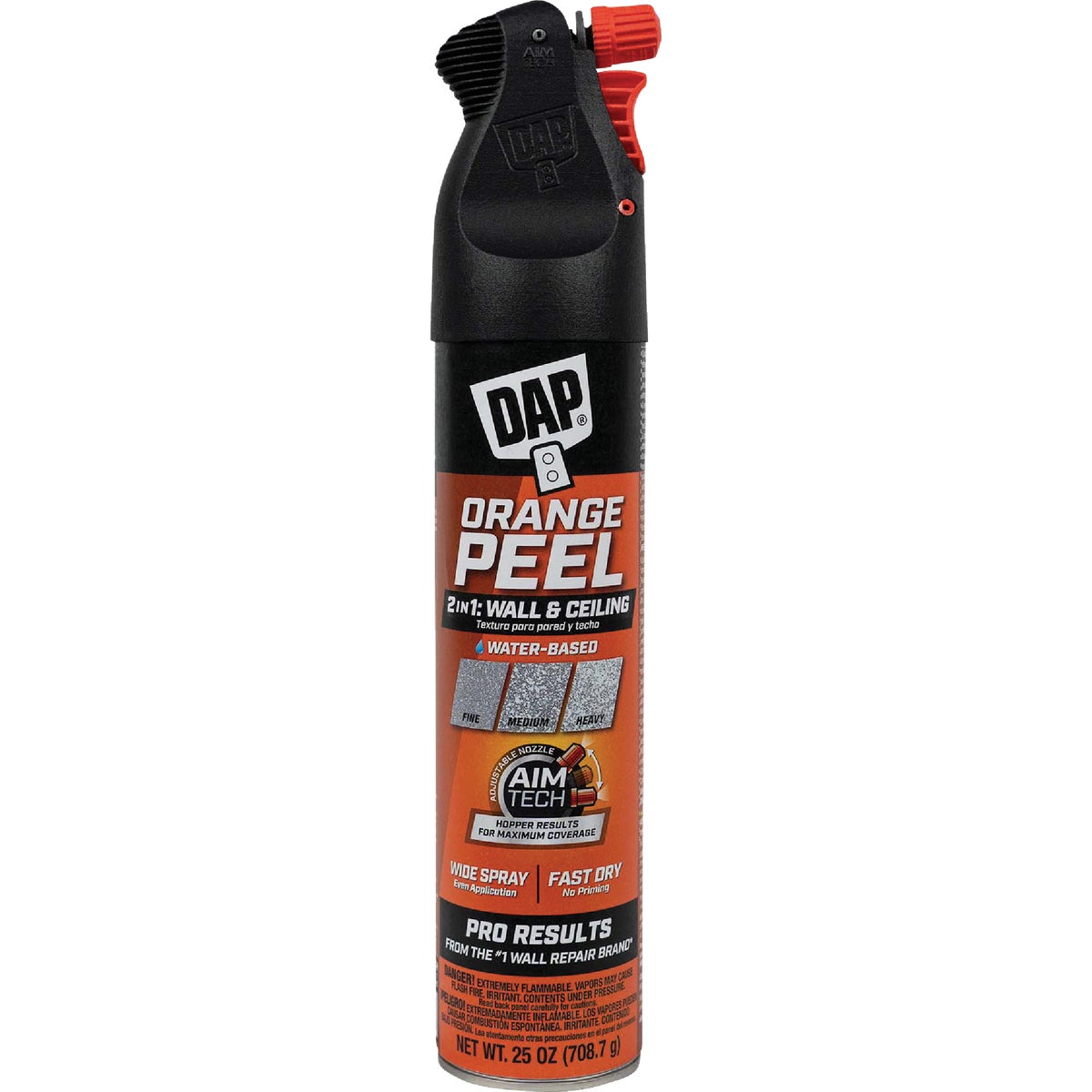 Dap 25 Oz. 2-In-1 Orange Peel Water Base Spray Texture with AimTech