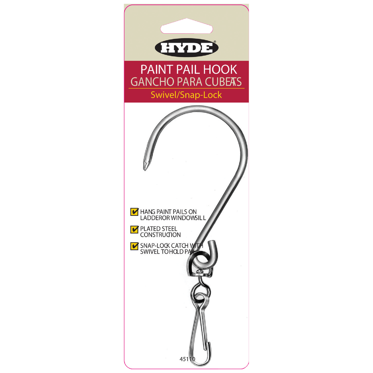 Hyde Swivel Pail Hook Image 2