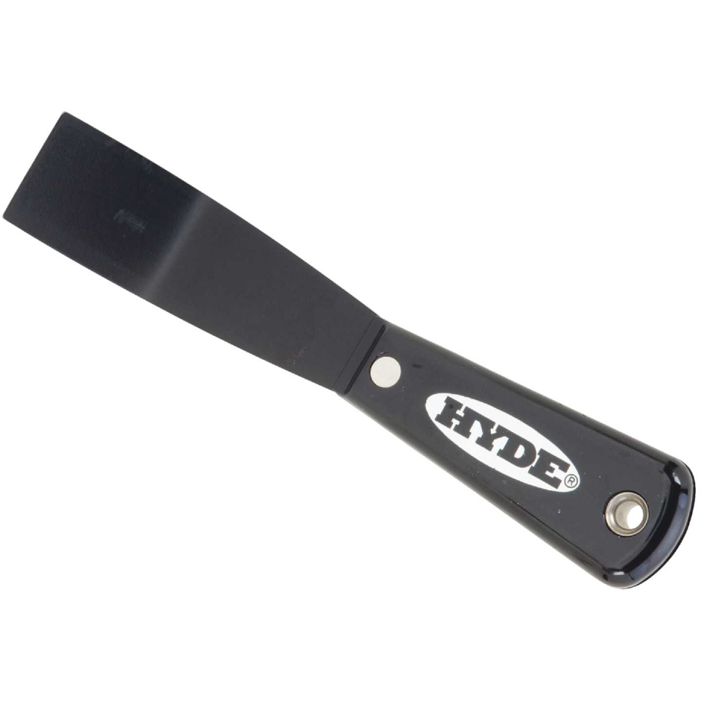 Hyde Black & Silver 1-1/4 In. Bent Blade Putty Knife Image 1
