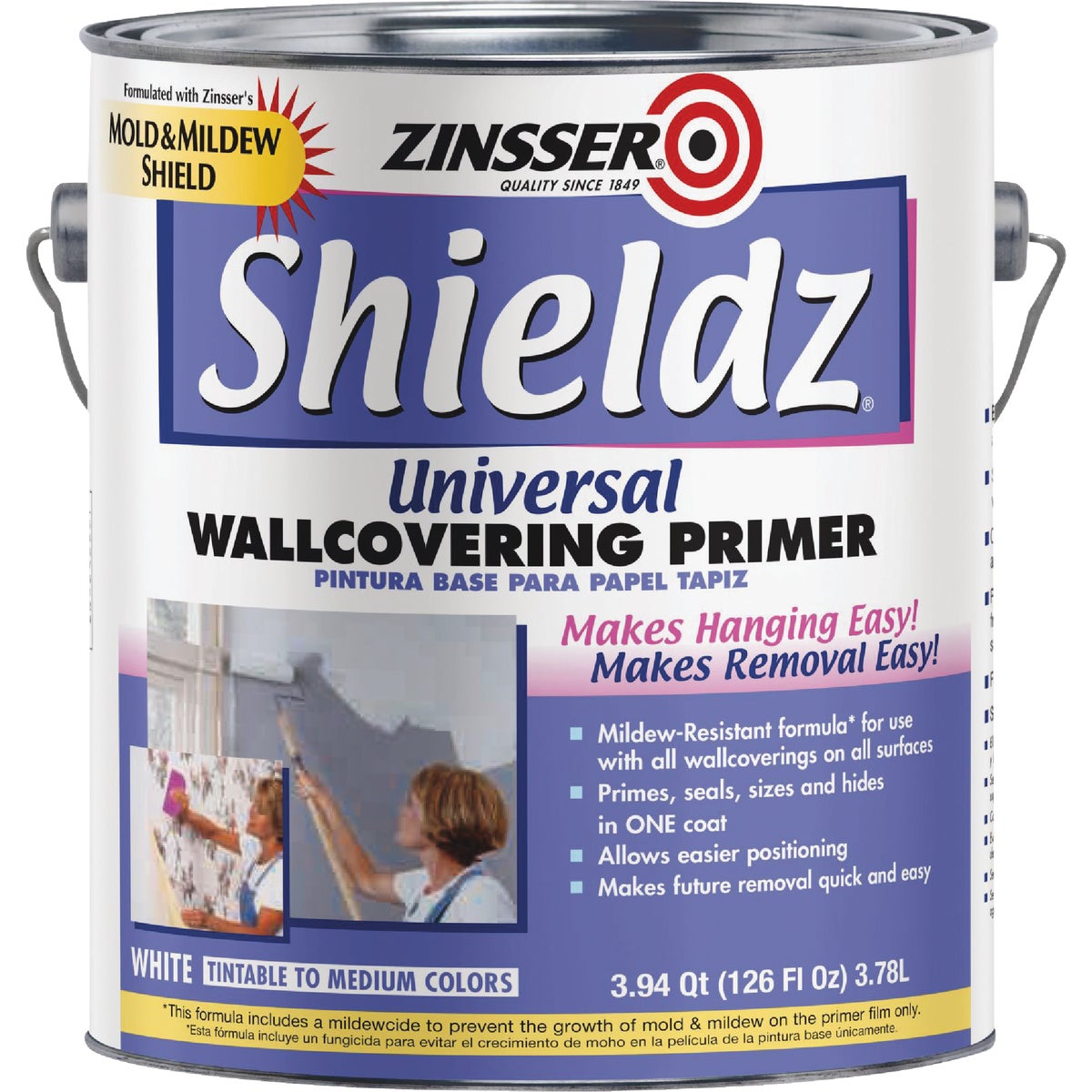 Zinsser Shieldz White Wallpaper Primer, 1 Gal. Image 2