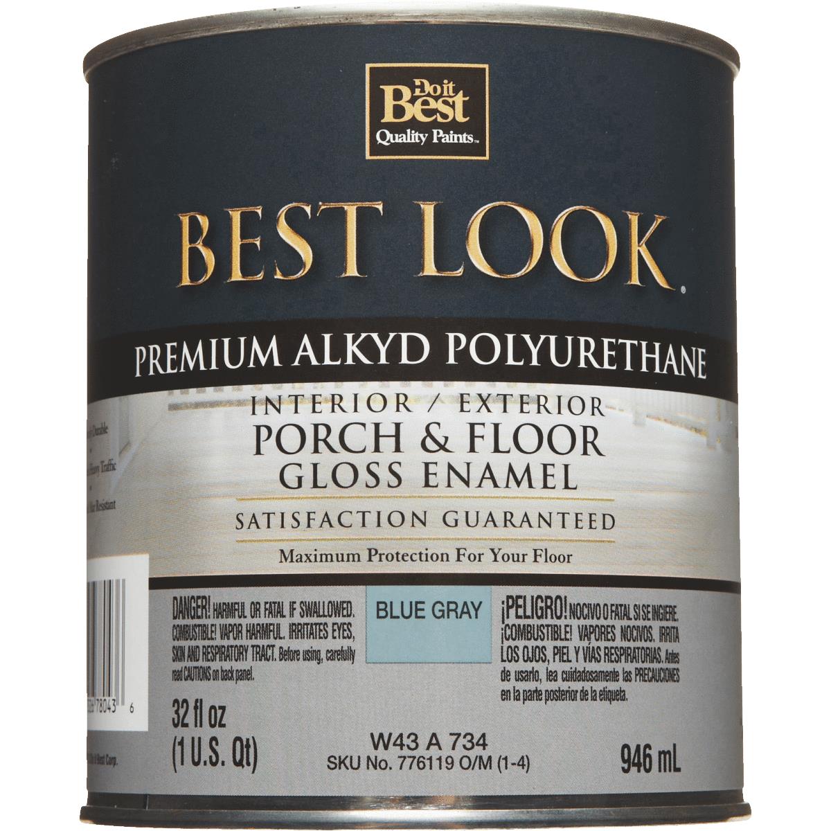 BL GRAY POLY FLOOR PAINT