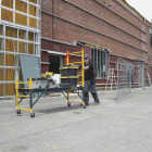 Metaltech 4-in-1 Scaffolding, Miter Saw Stand, Storage Rack & Utility Cart Image 2