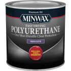 Minwax Satin Fast-Drying Interior Polyurethane, 1/2 Pt. Image 1