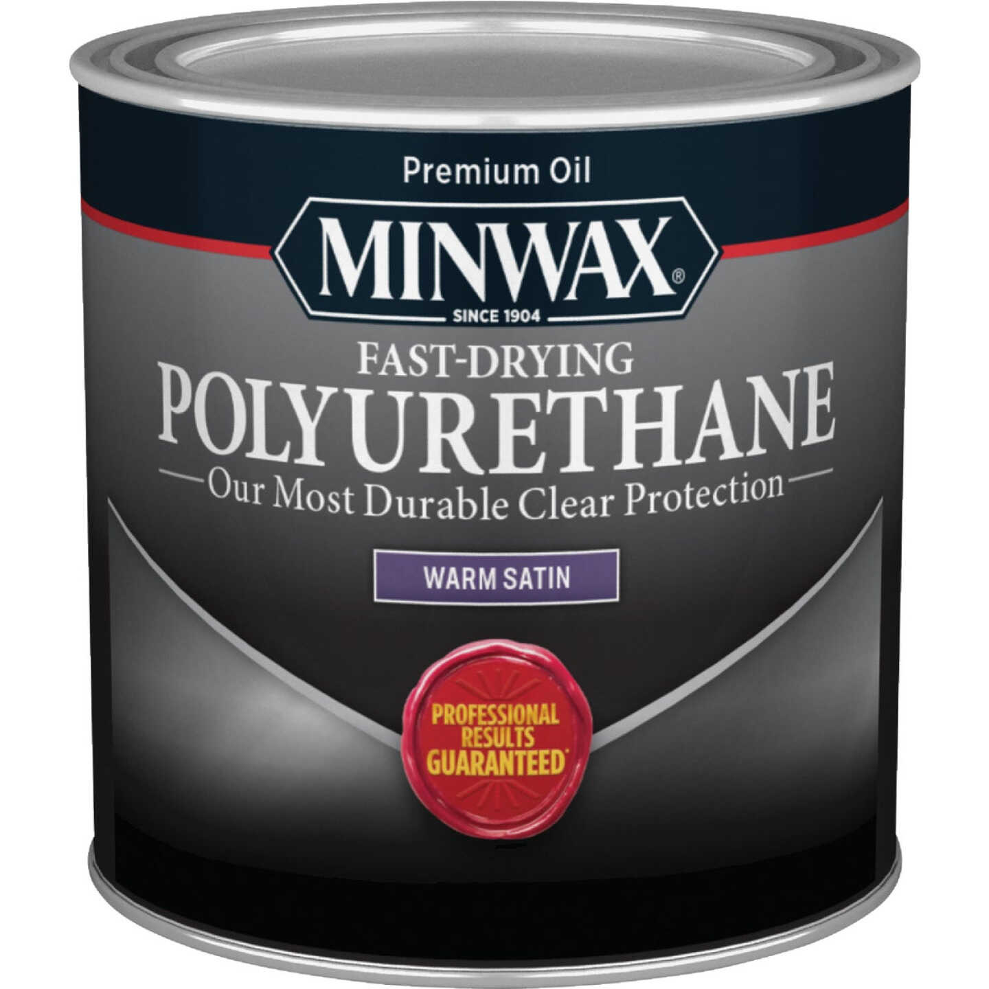 Minwax Satin Fast-Drying Interior Polyurethane, 1/2 Pt. Image 1