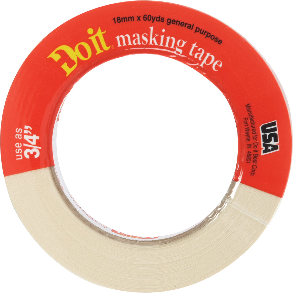 Do it Best 0.70 In. x 60 Yd. General-Purpose Masking Tape Image 3