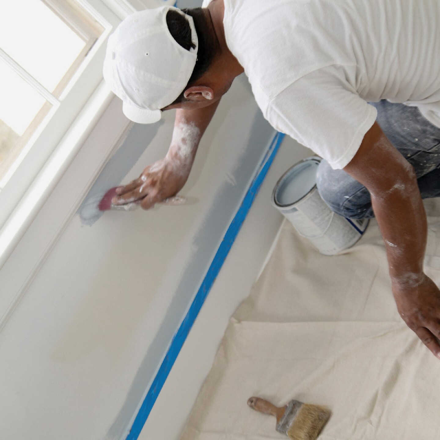 Trimaco SuperTuff 10 Oz. 4 Ft. x 15 Ft. Extra Heavyweight Canvas Drop Cloth Image 3