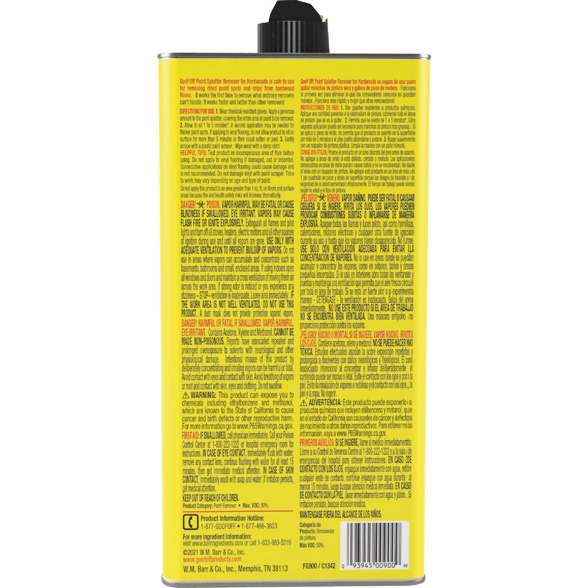Goof Off 12 Oz. Hardwood Floor Paint Splatter Remover Image 5
