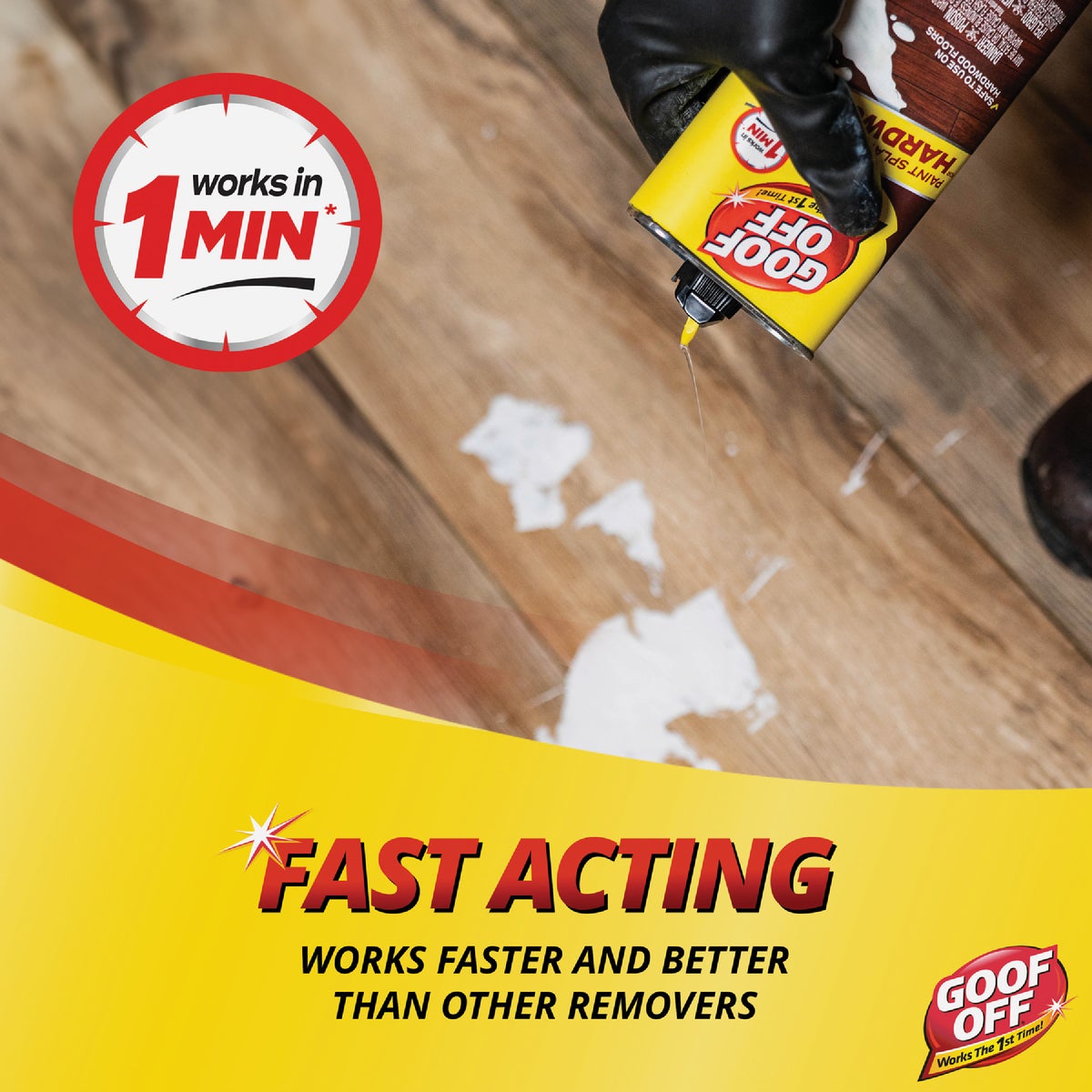 Goof Off 12 Oz. Hardwood Floor Paint Splatter Remover Image 3
