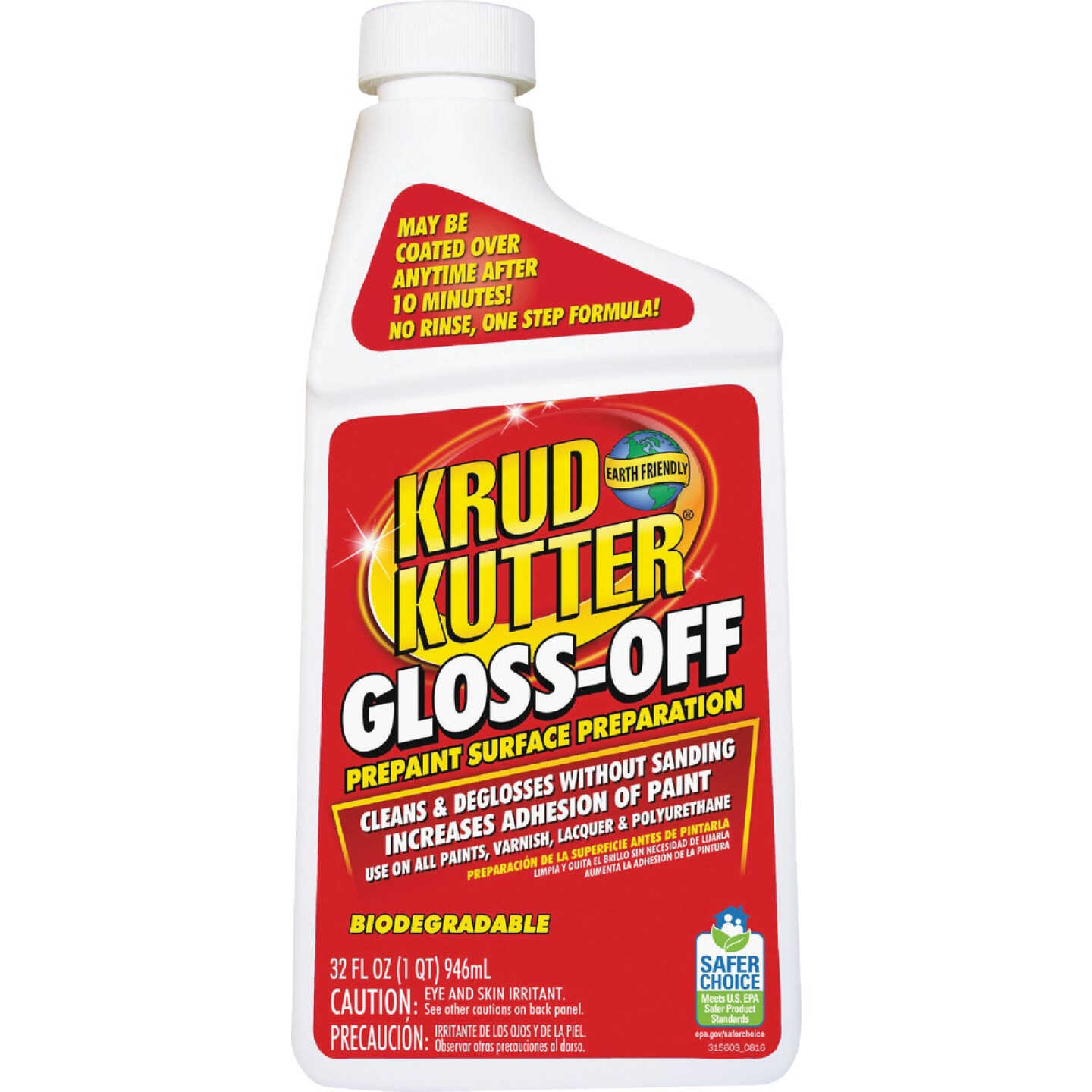 Krud Kutter Gloss-Off 1 Qt. Water-Based Gloss Remover Image 1