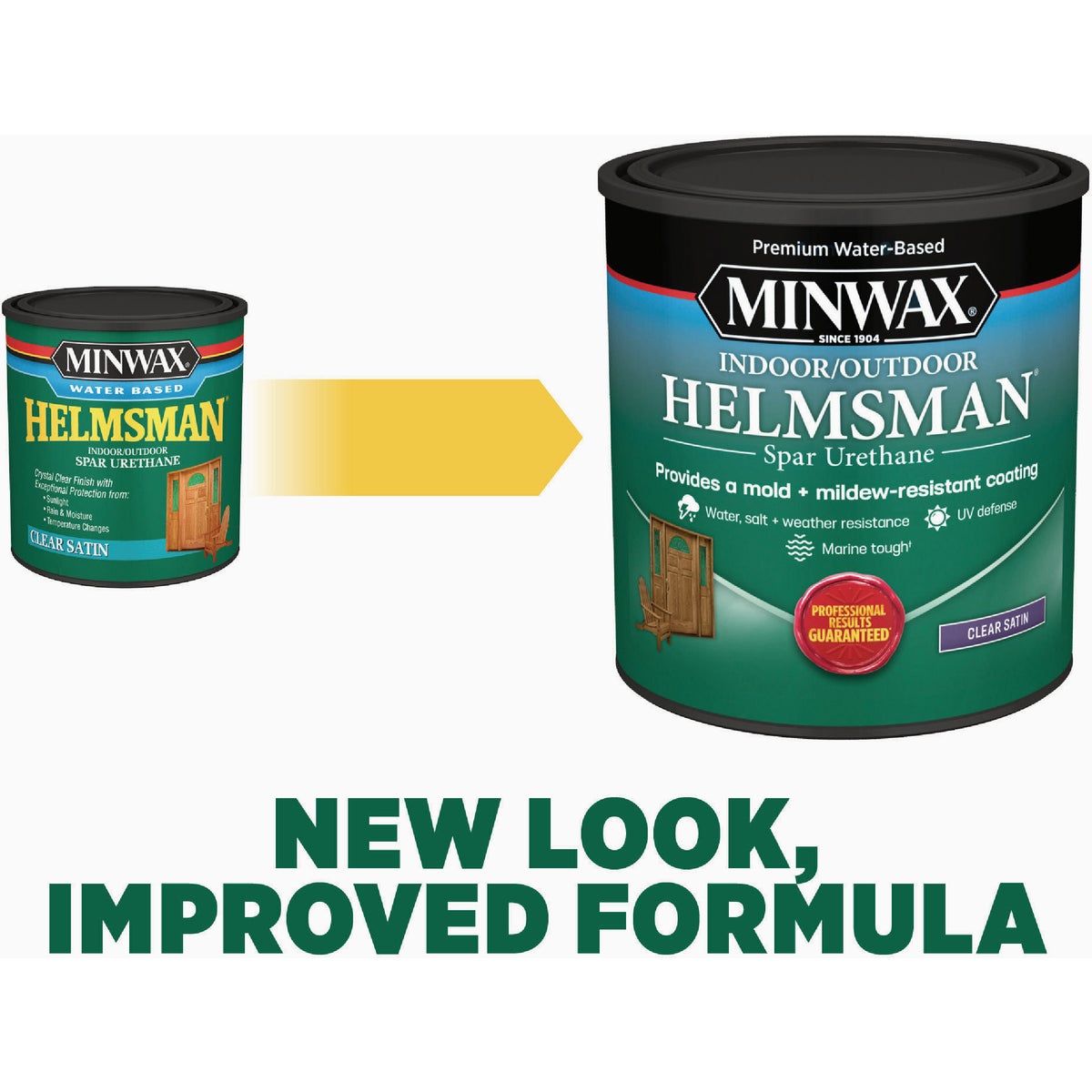 Minwax Water Based Helmsman Indoor/Outdoor Semi-Gloss Clear Spar Urethane, 1 Gal. Image 2