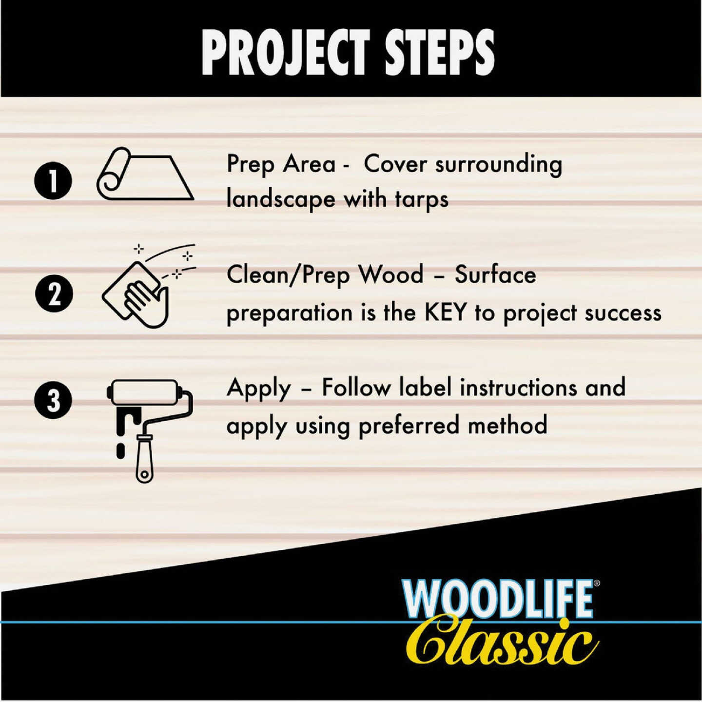 Rust-Oleum Woodlife Clear Water-Based Classic Wood Preservative, 1 Gal. Image 6