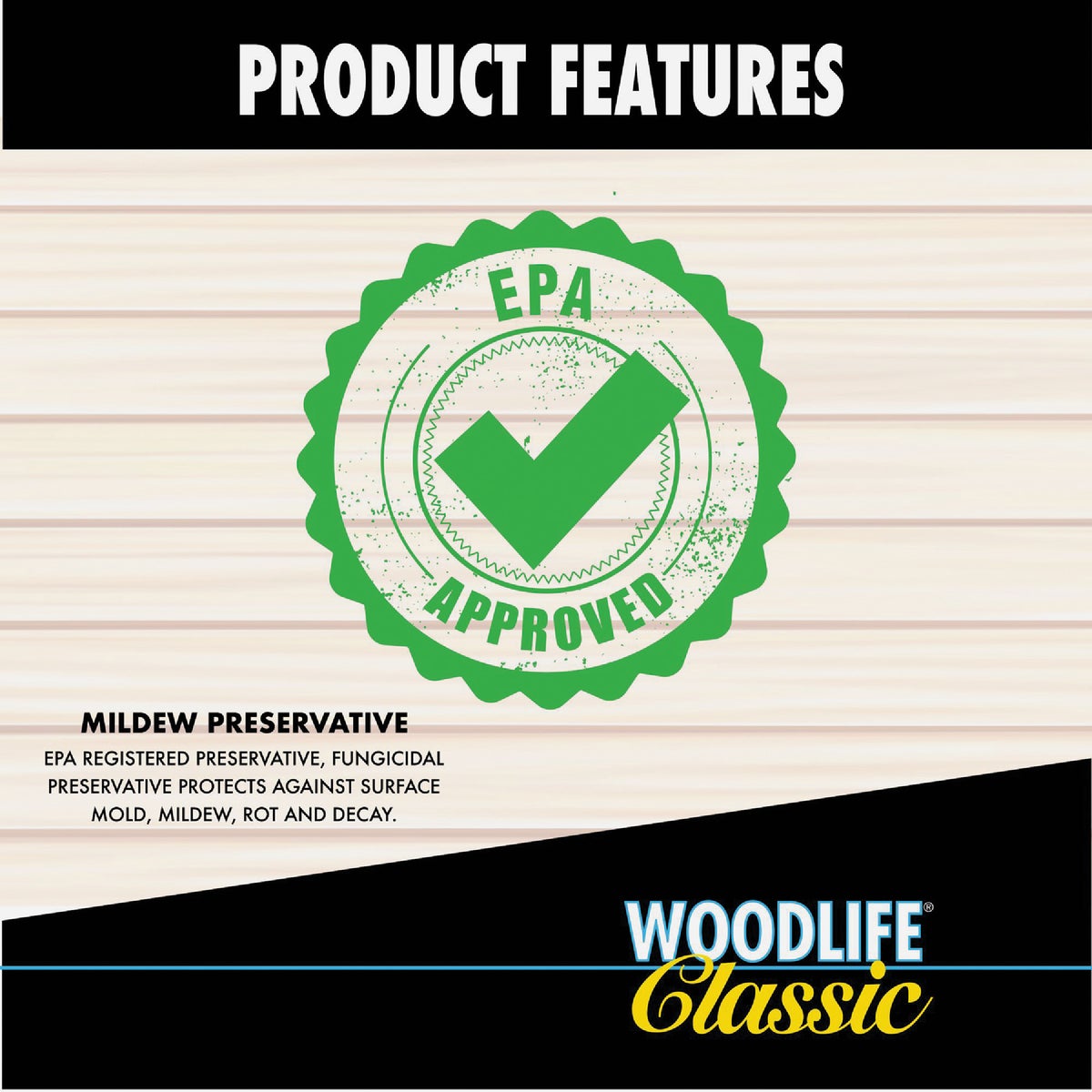 Rust-Oleum Woodlife Clear Water-Based Classic Wood Preservative, 1 Gal. Image 2