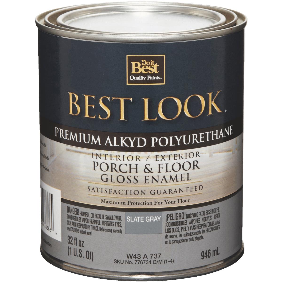 SL GRAY POLY FLOOR PAINT