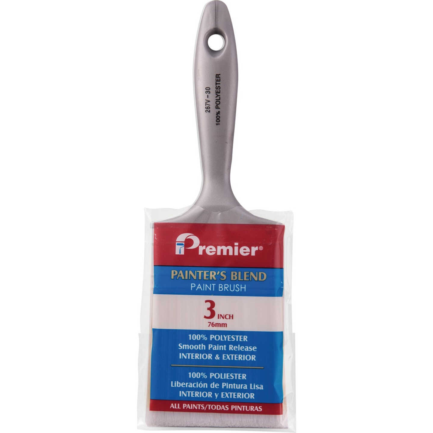 Premier Painter's Blend 3 In. Flat Paint Brush Image 1