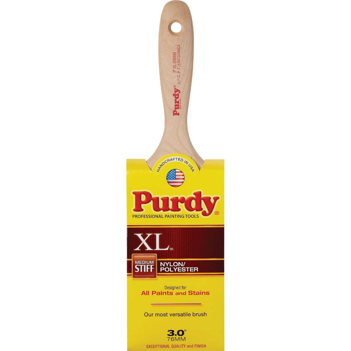 Purdy XL Swan 3 In. Flat Wall Paint Brush Image 1