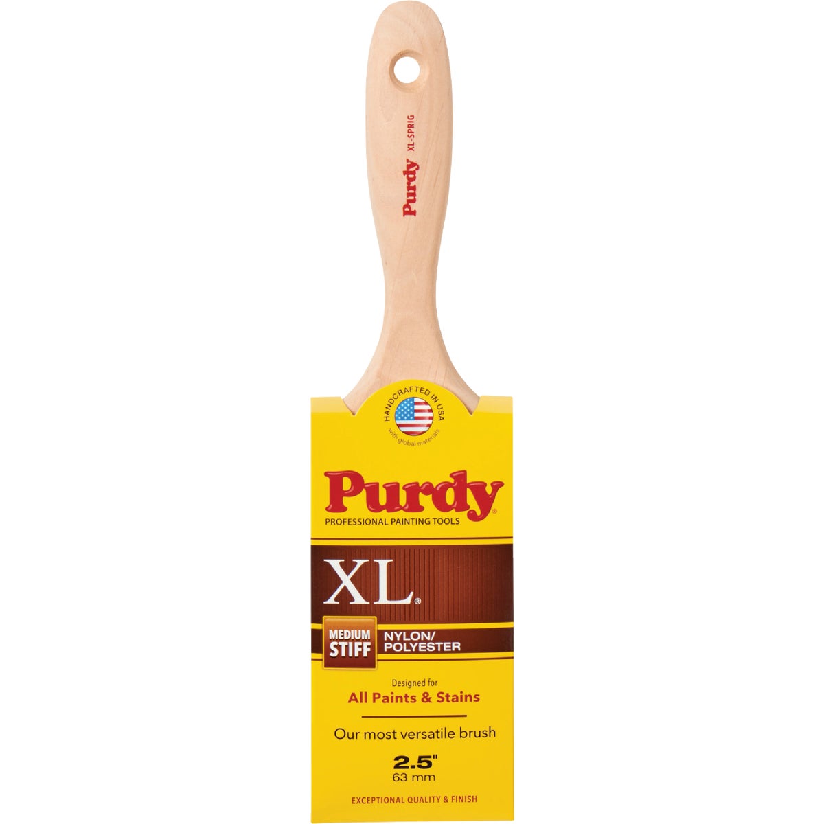 Purdy XL Sprig 2-1/2 In. Flat Trim Paint Brush