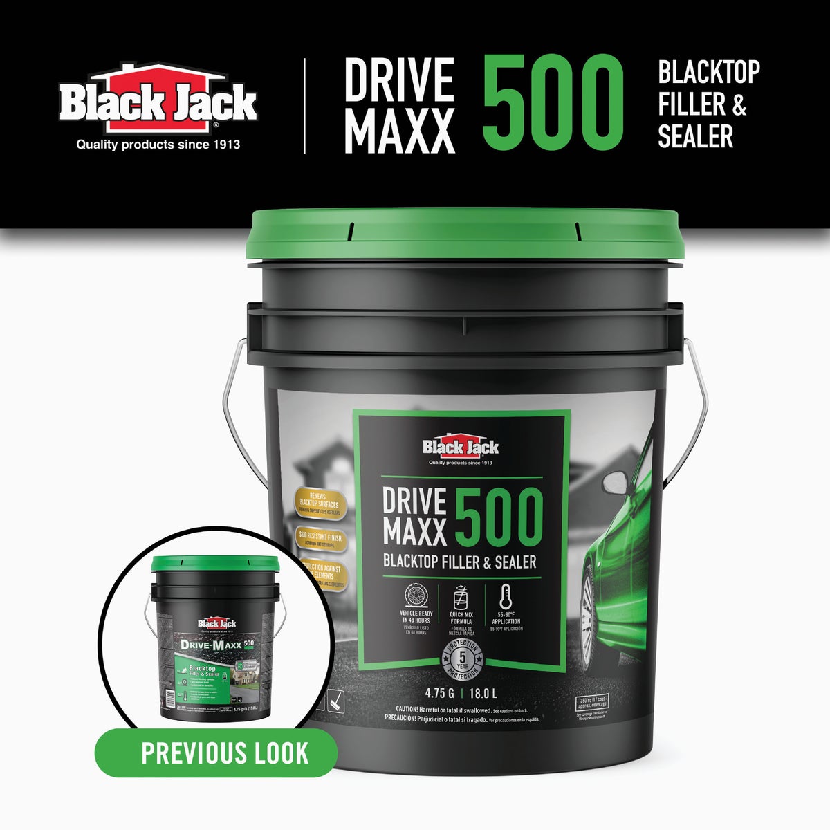 Black Jack Drive-Maxx 5 Gal. 5 Yr. 500 Fast Dry Filler and Sealer Image 7