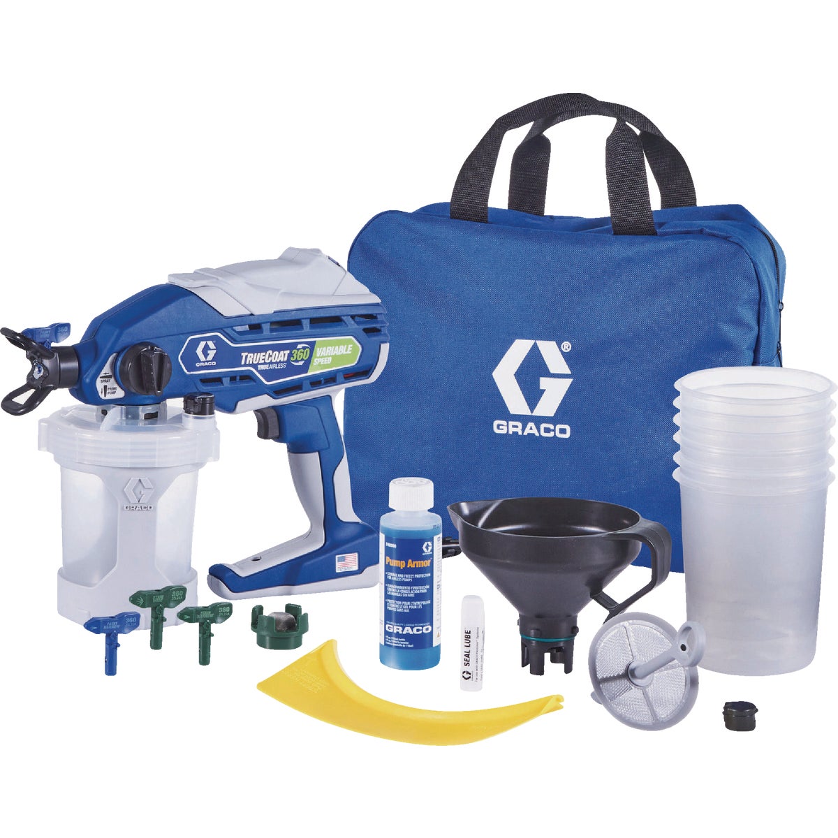 Graco TrueCoat 360 Variable Speed Handheld Airless Paint Sprayer