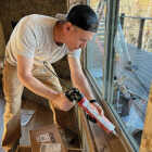 Sashco Big Stretch 10.5 Oz. Acrylic Elastomeric Caulk, Sandstone Image 6