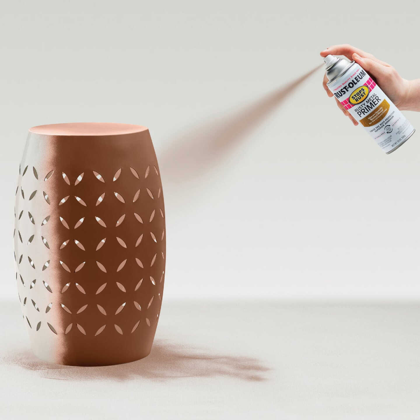 Rust-Oleum 12 Oz. Brown Rusty Metal Spray Primer Image 3