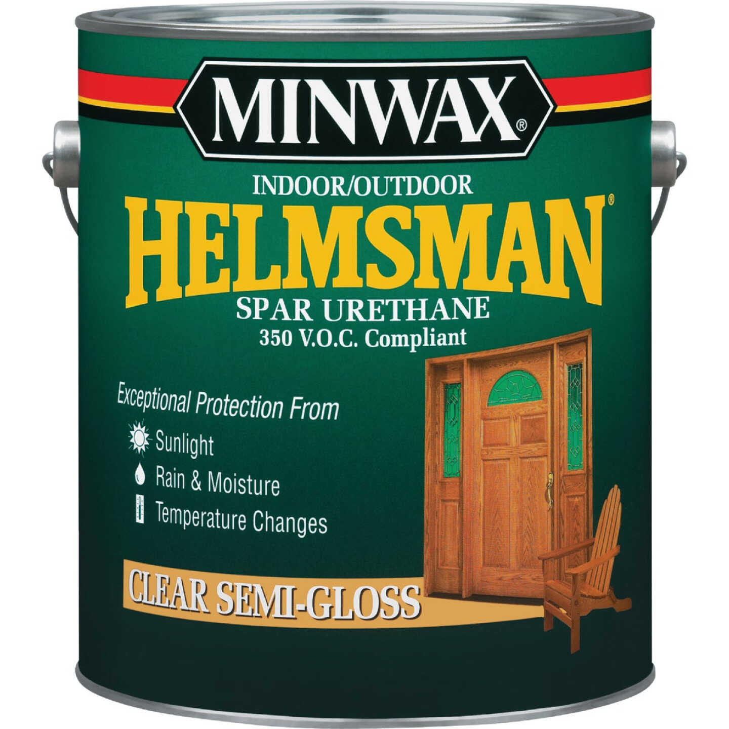 Minwax Helmsman VOC Semi-Gloss Spar Interior & Exterior Varnish, Gallon Image 1
