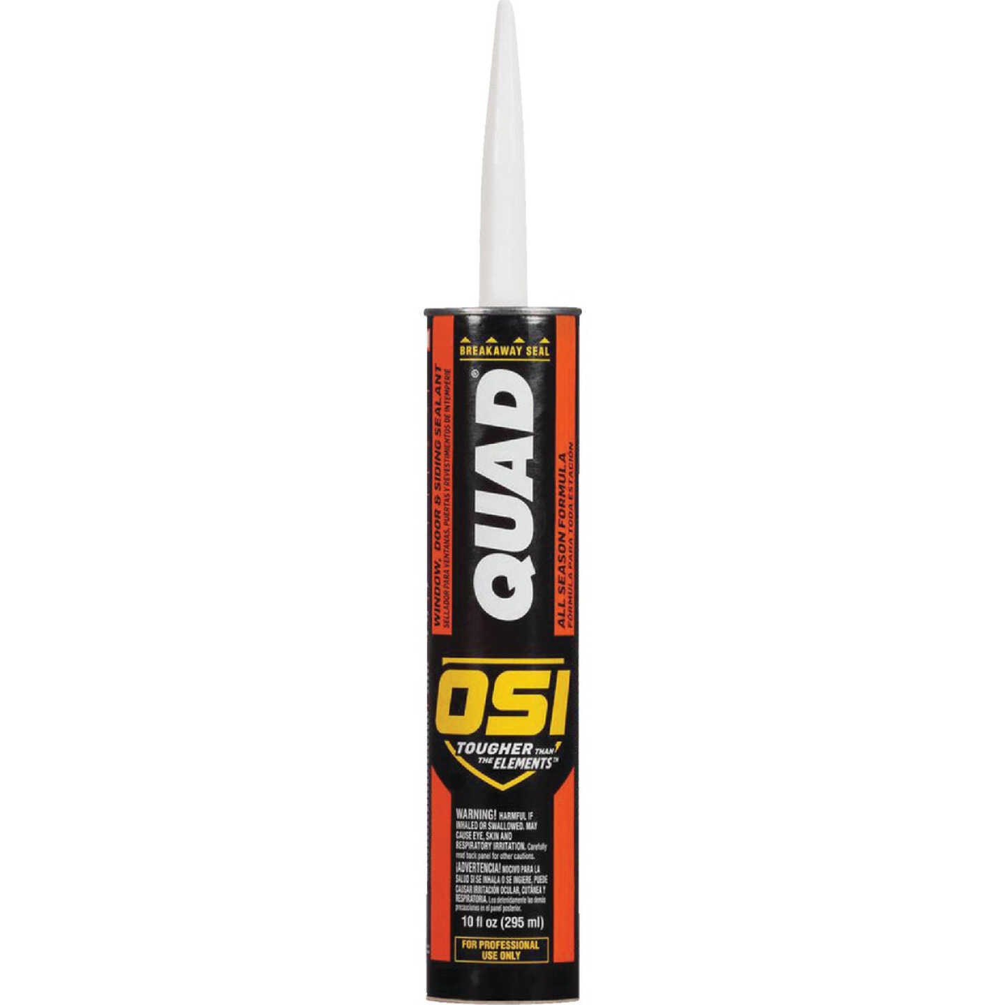 OSI QUAD 10 Oz. Window, Door & Siding Polymer Sealant, White Image 1