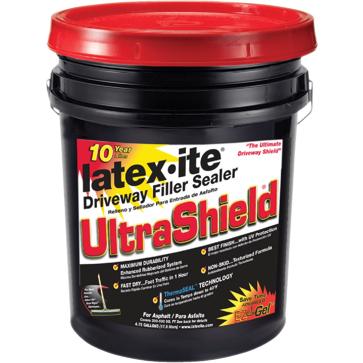 Latex-ite Ultra Shield 4.75 Gal. Blacktop Driveway Sealer