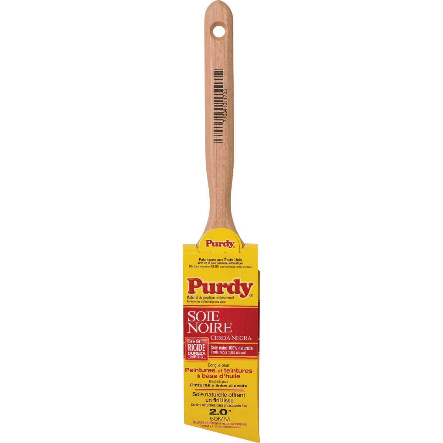 Purdy Black Bristle Extra Oregon 2 In. Angular Trim Paint Brush Image 3