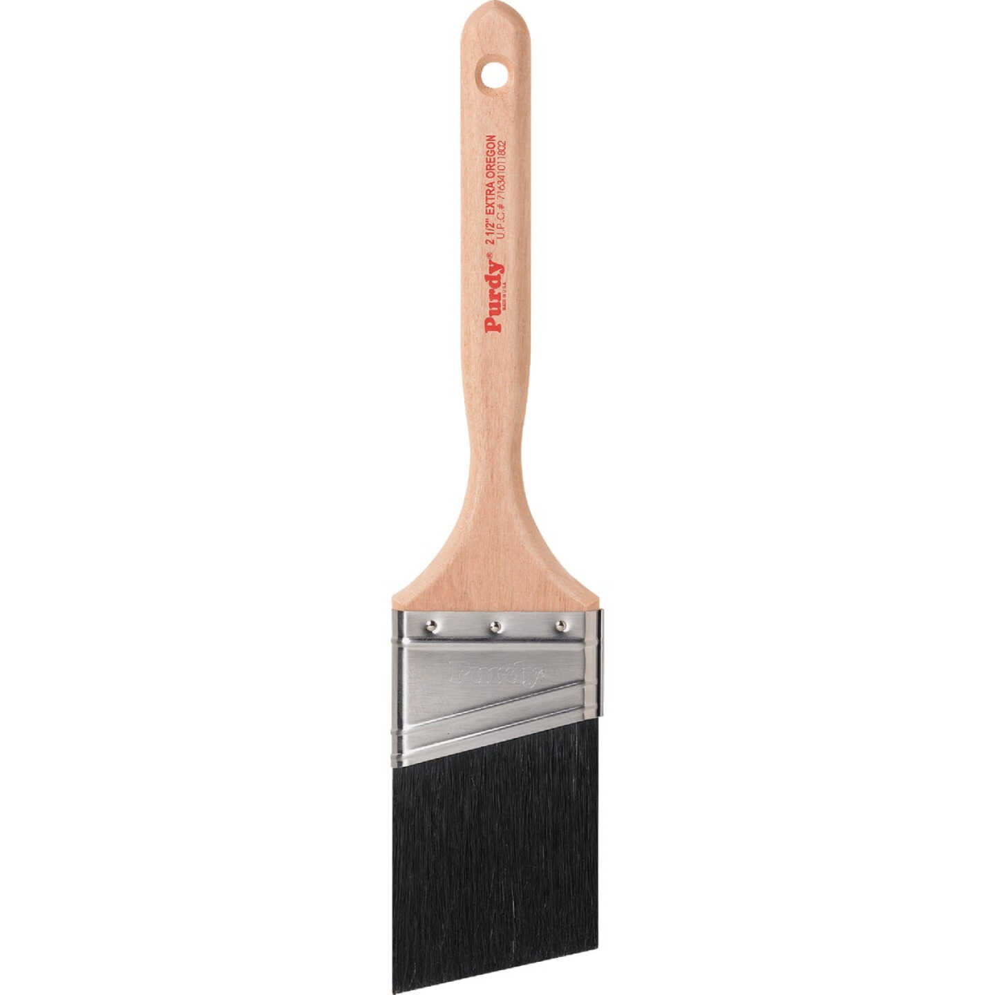 Purdy Black Bristle Extra Oregon 2-1/2 In. Angular Trim Paint Brush Image 2